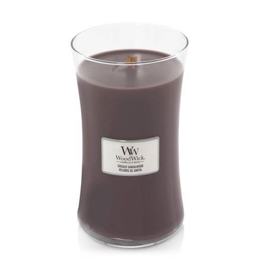 WoodWick Sueded Sandalwood Large Hourglass Candle £26.99